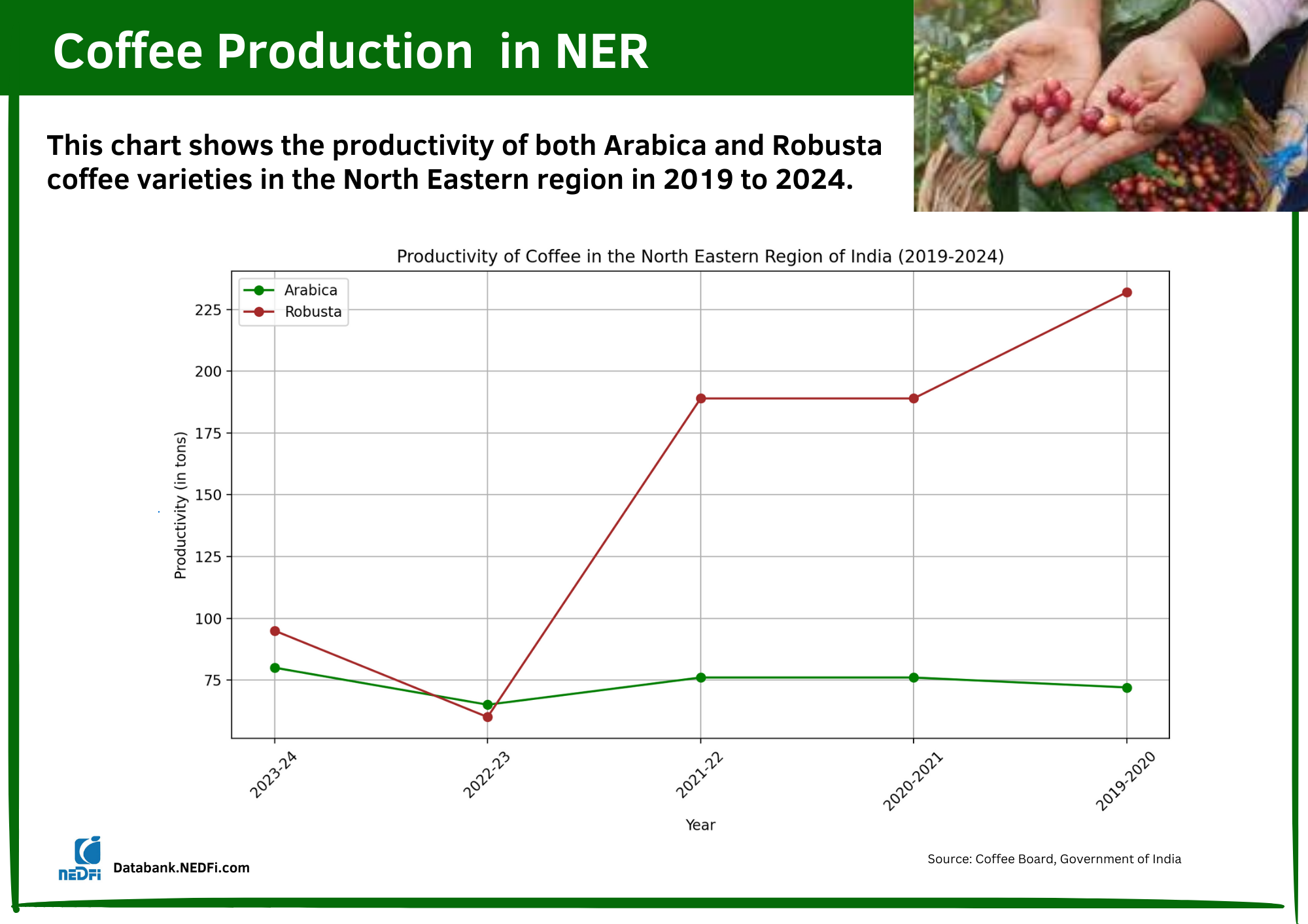 Coffee Production of NER 2019-24